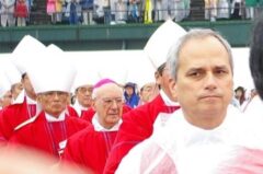 188殉教者列福式。ボクの前の人がｱｳｸﾞｽﾁﾇｽ会総長時代の新教皇。